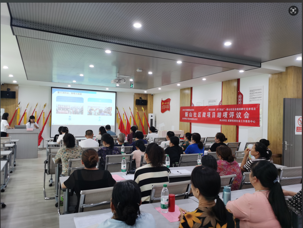 新山社区微项目结项评议会第10张