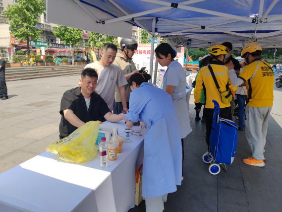 逐光新就业 暖心零距离 -- 西林社区新就业群体五友集市暖心服务活动第2张