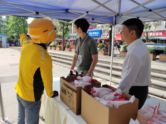 逐光新就业 暖心零距离 -- 西林社区新就业群体五友集市暖心服务活动第11张