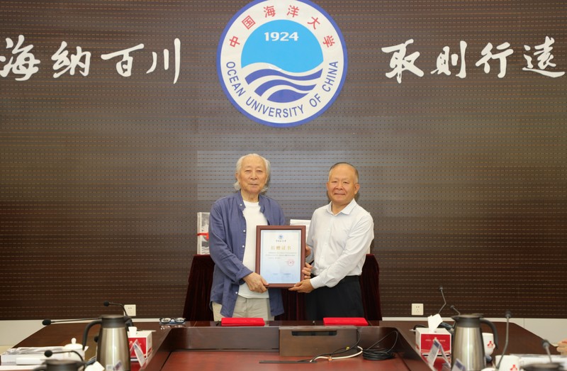 向海图强 艺润深蓝——中国海洋画派走进中国海洋大学活动顺利举办