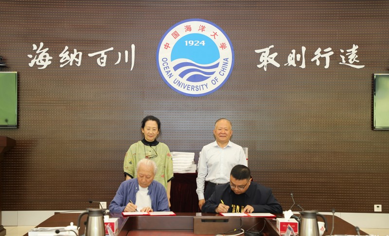 向海图强 艺润深蓝——中国海洋画派走进中国海洋大学活动顺利举办